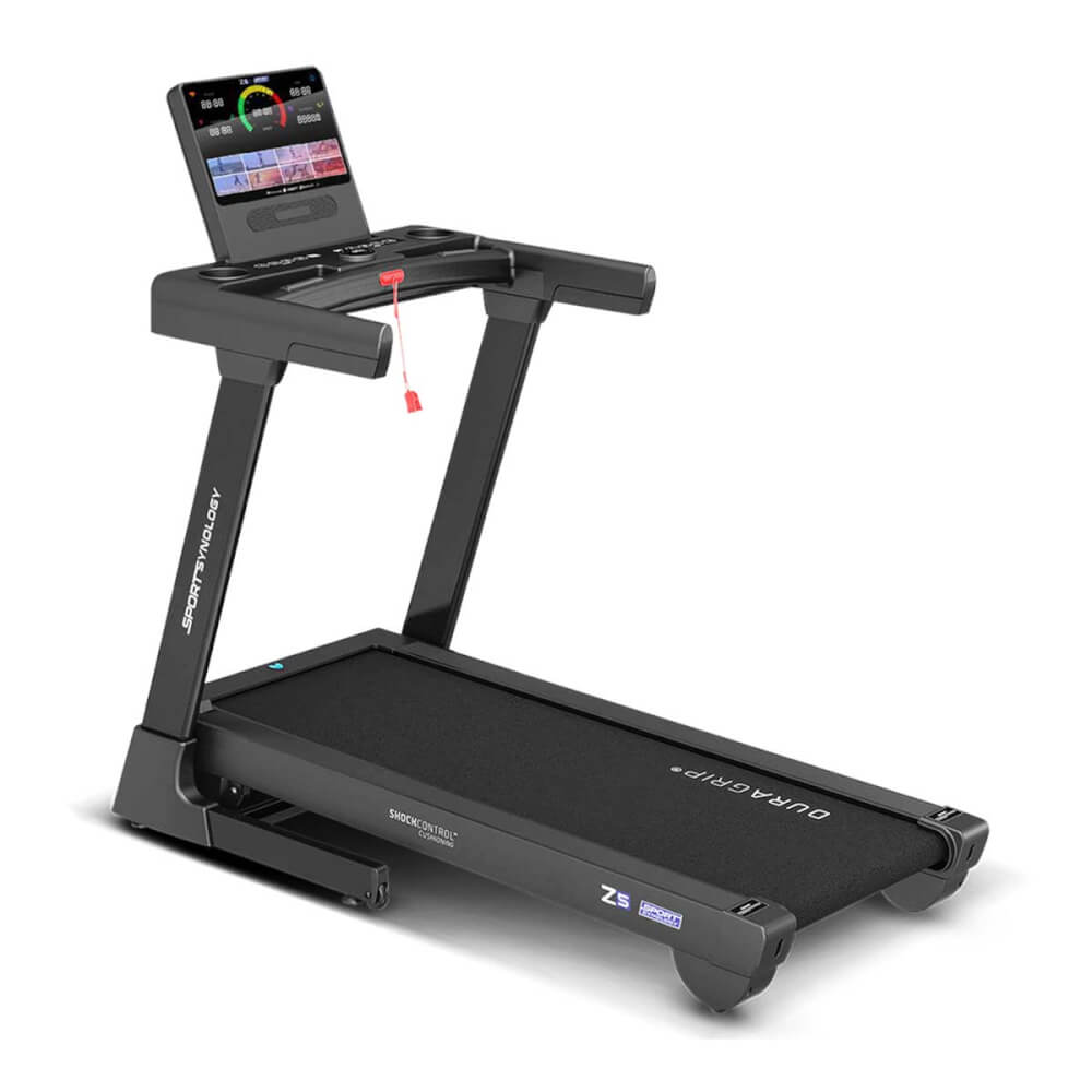 ลู่วิ่งไฟฟ้า SPORTSYNOLOGY รุ่น Z5 PRO หน้าจอรุ่นใหม่ล่าสุด มาพร้อมระบบ TOUCH SCREEN มอเตอร์ BRUSHLESS 4 HP